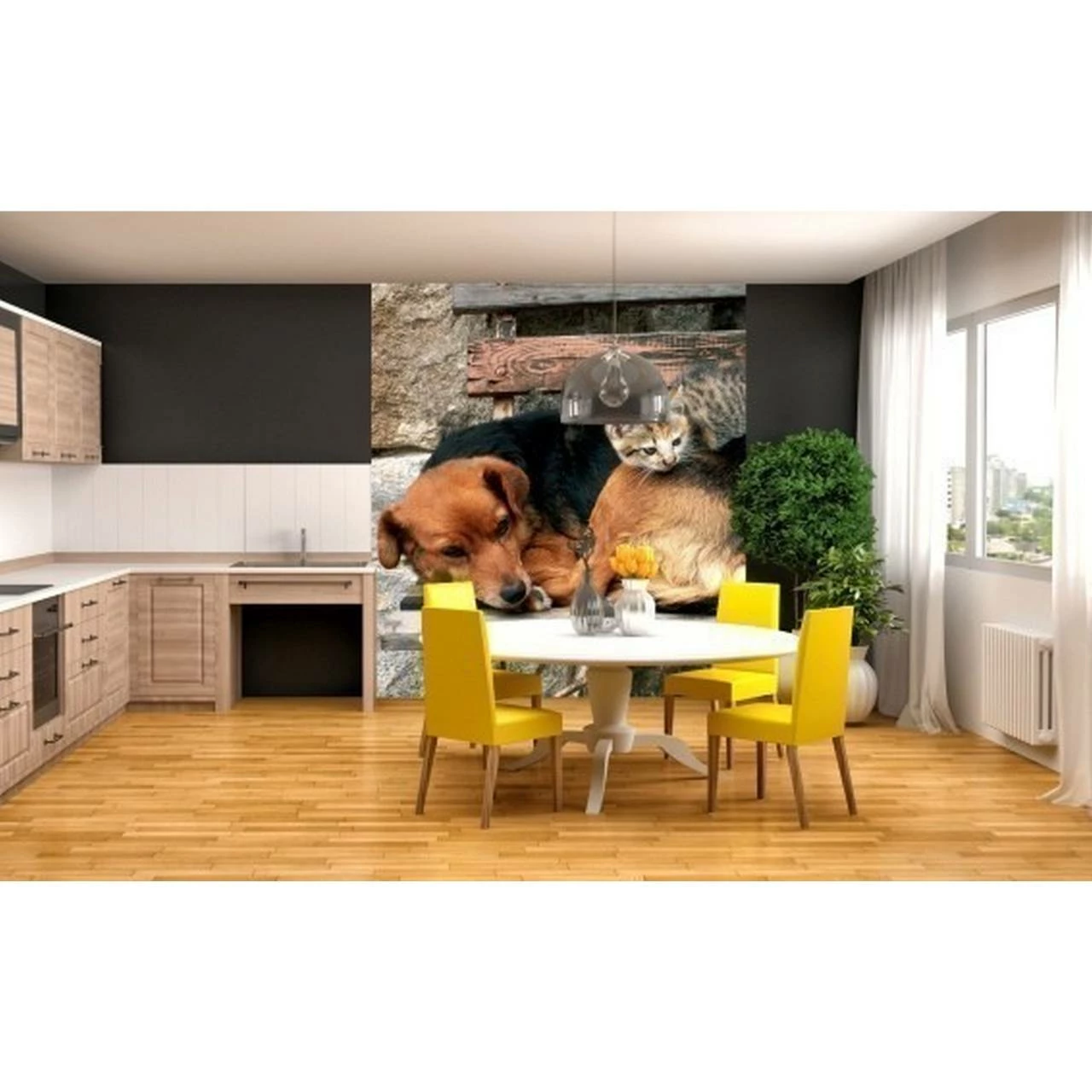 Dimex | Dimex Line | MS-3-0221 | Fototapete | Vlies | Versch. Größen | Tiere | Schwarz 4 Dimex | Dimex Line | MS-3-0221 | Fototapete | Vlies | Versch. Größen | Tiere | Schwarz – Bild 2