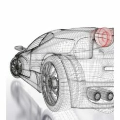 Dimex | Dimex Line | MS-3-0316 | Fototapete | Vlies | Versch. Größen | Auto & Motorrad | Schwarz