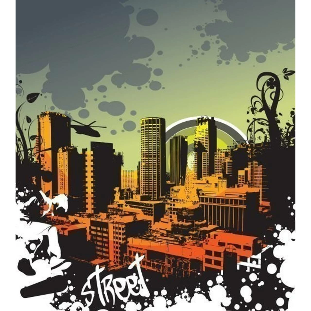 Dimex | Dimex Line | MS-3-0325 | Fototapete | Vlies | Versch. Größen | Jugendzimmer | Orange 3 Dimex | Dimex Line | MS-3-0325 | Fototapete | Vlies | Versch. Größen | Jugendzimmer | Orange