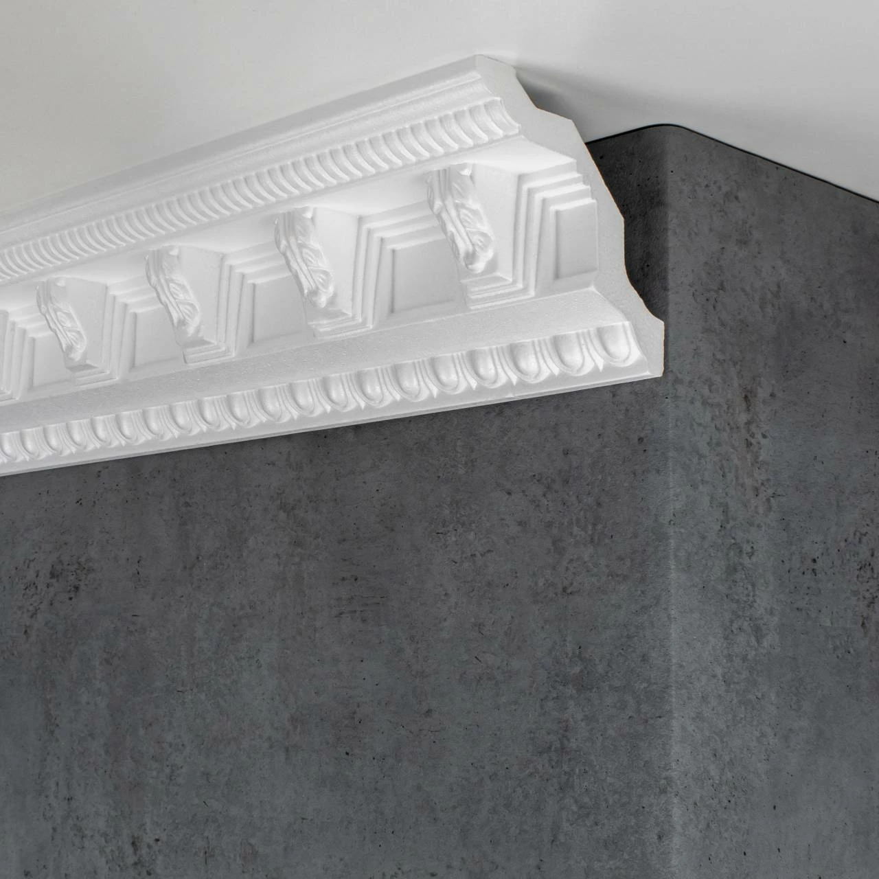 Marbet | Stuckleiste "B-22" | Styropor Deckenleiste | 96 X 98 X 2000 Mm | Polystyrol Leiste | Weiß 5 Marbet | Stuckleiste "B-22" | Styropor Deckenleiste | 96 X 98 X 2000 Mm | Polystyrol Leiste | Weiß – Bild 3