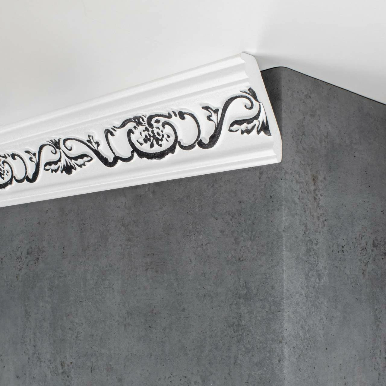 Marbet | Stuckleiste "B-26" | Styropor Deckenleiste | 53 X 88 X 2000 Mm | Polystyrol Leiste |Schwarz 5 Marbet | Stuckleiste "B-26" | Styropor Deckenleiste | 53 X 88 X 2000 Mm | Polystyrol Leiste |Schwarz – Bild 3