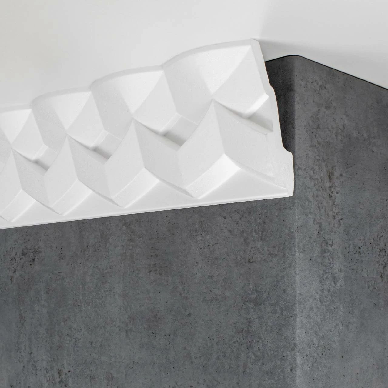 Marbet | Stuckleiste "B-41" | Styropor Deckenleiste | 47 X 121 X 2000 Mm | Polystyrol Leiste | Weiß 5 Marbet | Stuckleiste "B-41" | Styropor Deckenleiste | 47 X 121 X 2000 Mm | Polystyrol Leiste | Weiß – Bild 3