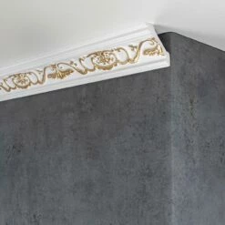 Marbet | Stuckleiste "B-6" GOLD | Styropor Deckenleiste | 53 X 53 X 2000 Mm | Polystyrol Leiste 12 Marbet | Stuckleiste "B-6" GOLD | Styropor Deckenleiste | 53 X 53 X 2000 Mm | Polystyrol Leiste -Profistuck Verkäufe Marbet B6 Gold 2 1280x1280