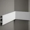 Mardom | Zierleiste "QL017" | PolyForce | 25 X 100 X 2000 Mm | Weiß | Wandleiste | Lichtleiste