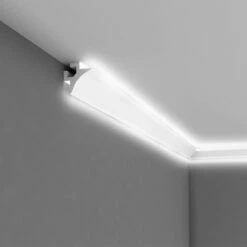 Mardom Lichtleiste "QL002" PolyForce 86 X 86 X 2000 Mm Weiß Deckenleiste Stuckleiste -Profistuck Verkäufe Mardom QL002 Lichleisten 3 1280x1280