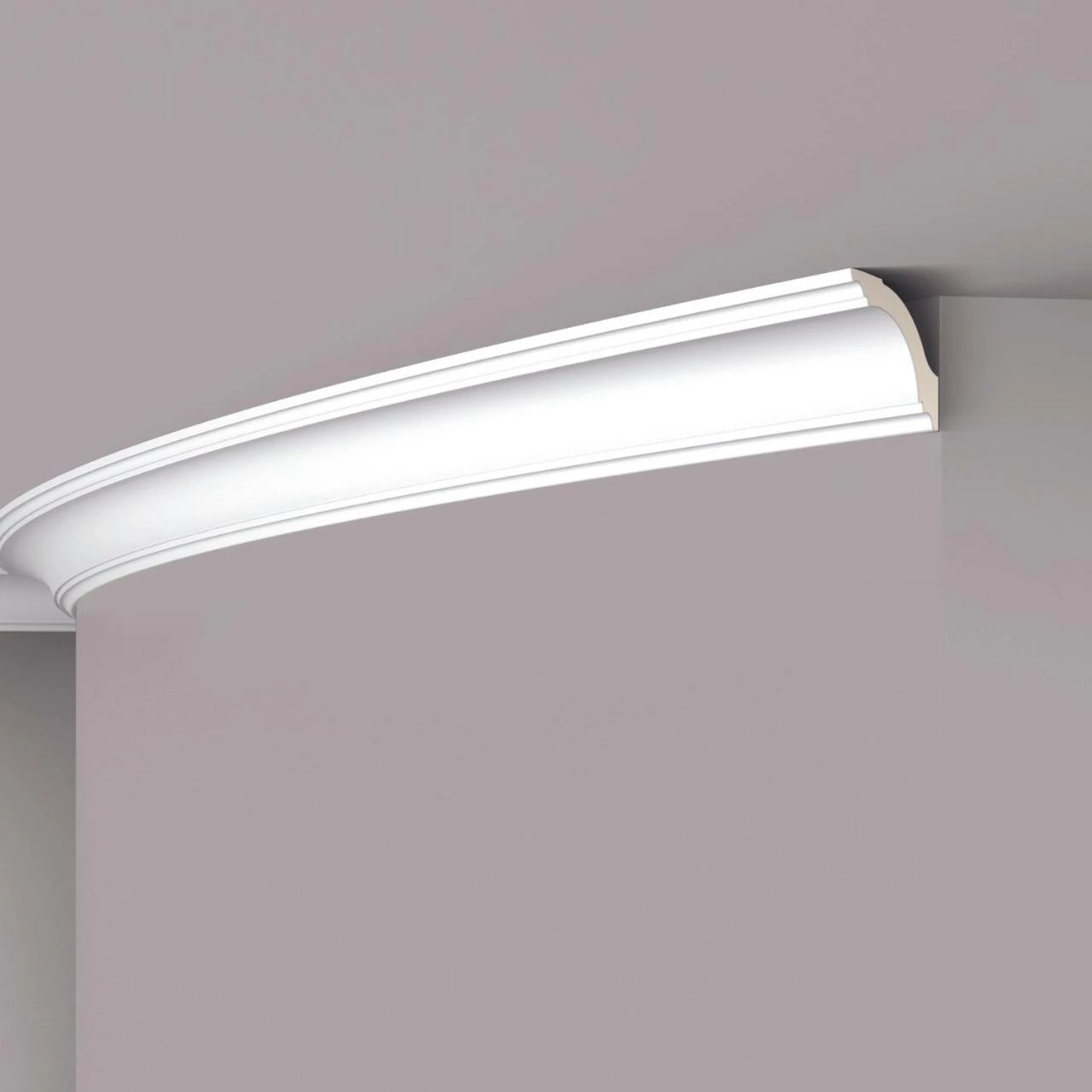 NMC | Flexible Stuckleiste | Z1220 Flex ARSTYL® | Polyurethan | 75 X 50 X 2000 Mm | Deckenleiste 3 NMC | Flexible Stuckleiste | Z1220 Flex ARSTYL® | Polyurethan | 75 X 50 X 2000 Mm | Deckenleiste