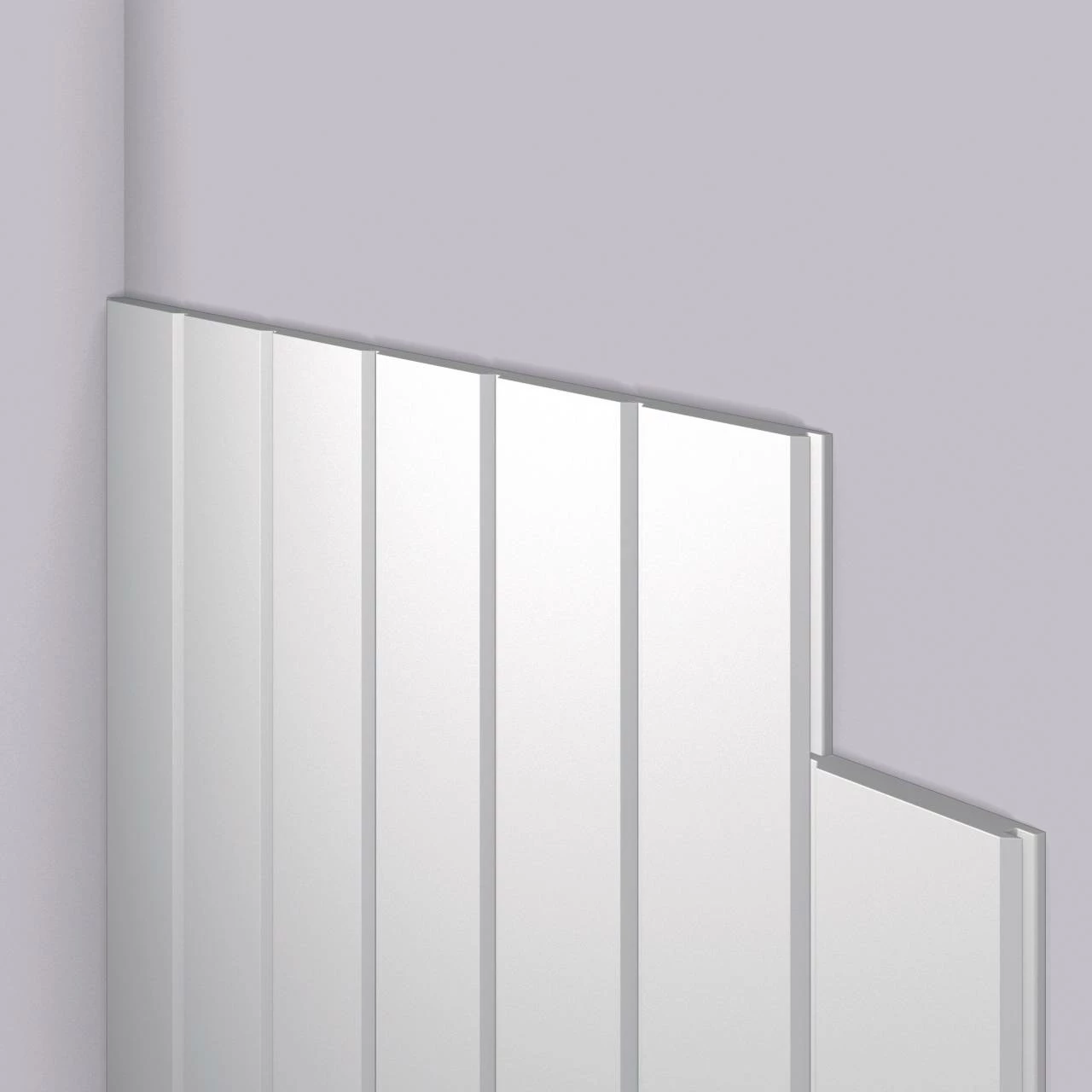 NMC | 3D Wandpaneel "Medellin" | WALLSTYL® WG2 | Set A 19.52 M | 8 Stangen A 2.44 Meter 3 NMC | 3D Wandpaneel "Medellin" | WALLSTYL® WG2 | Set A 19.52 M | 8 Stangen A 2.44 Meter