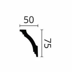 NMC Stuckleiste "Pila" GK NOMASTYL Polystyrol 50 X 75 X 2000 Mm Weiß Deckenleiste 8 NMC Stuckleiste "Pila" GK NOMASTYL Polystyrol 50 X 75 X 2000 Mm Weiß Deckenleiste -Profistuck Verkäufe NOMASTYL GK 2BumQpRG0WLWsH 1280x1280