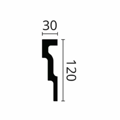NMC Stuckleiste "Sofia" M1 NOMASTYL Polystyrol 30 X 120 X 2000 Mm Weiß Deckenleiste 10 NMC Stuckleiste "Sofia" M1 NOMASTYL Polystyrol 30 X 120 X 2000 Mm Weiß Deckenleiste -Profistuck Verkäufe NOMASTYL M1 2 1280x1280