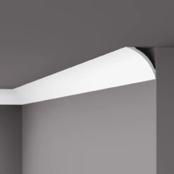 NMC Stuckleiste "Mimizan" NE3 NOMASTYL Polystyrol 82 X 82 X 2000 Mm Weiß Deckenleiste