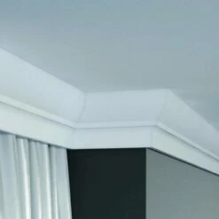 Elite Decor | Außenwinkel "P889" | Polyurethan | 50 X 100 X 200 Mm | Weiß | Stuckleisten Winkel