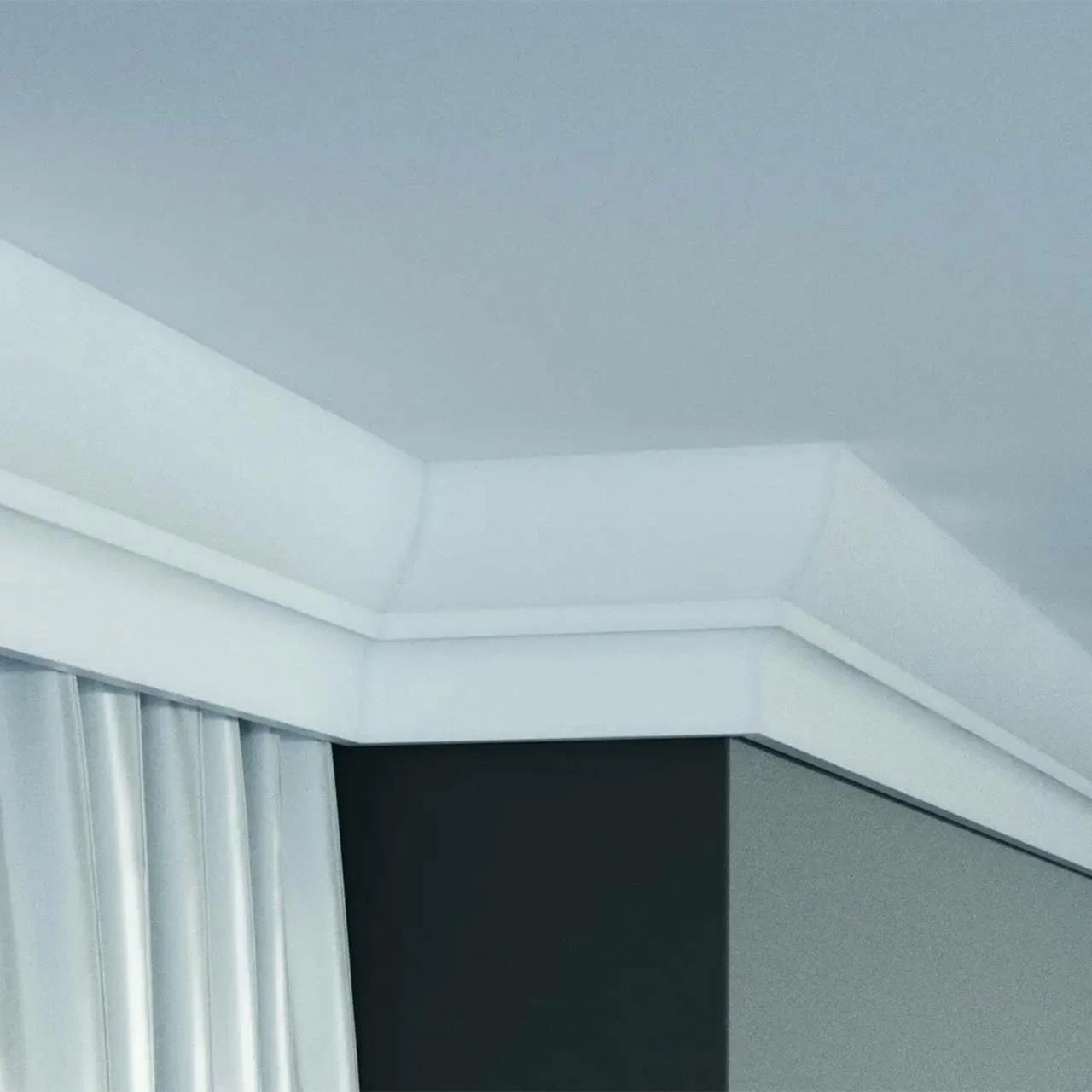 Elite Decor | Innenwinkel "P889" | Polyurethan | 50 X 100 X 200 Mm | Weiß | Stuckleisten Winkel 3 Elite Decor | Innenwinkel "P889" | Polyurethan | 50 X 100 X 200 Mm | Weiß | Stuckleisten Winkel