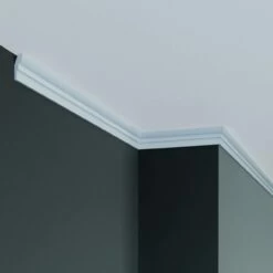 Elite Decor | Außenwinkel "P892" | Polyurethan | 15 X 25 X 200 Mm | Weiß | Stuckleisten Winkel