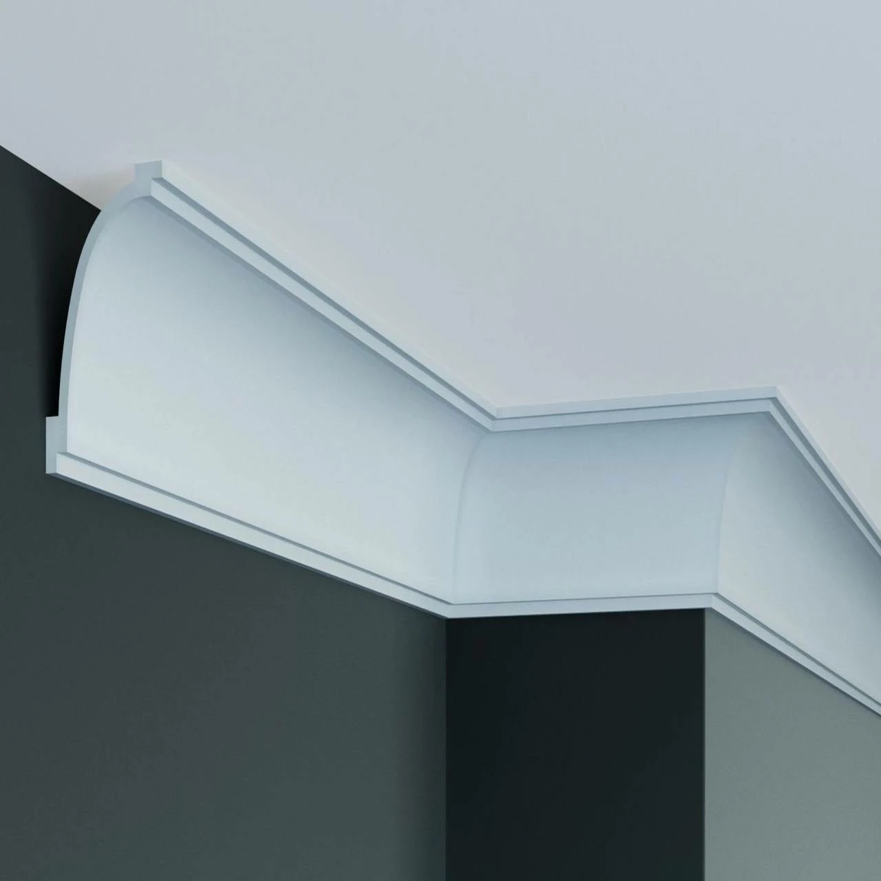 Elite Decor | Außenwinkel "P893" | Polyurethan | 65 X 90 X 200 Mm | Weiß | Stuckleisten Winkel 4 Elite Decor | Außenwinkel "P893" | Polyurethan | 65 X 90 X 200 Mm | Weiß | Stuckleisten Winkel – Bild 2