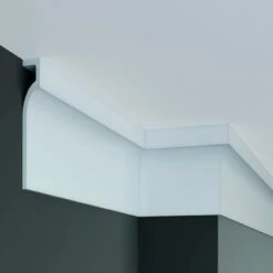 Elite Decor | Innenwinkel "P895" | Polyurethan | 31.6 X 130 X 200 Mm | Weiß | Stuckleisten Winkel