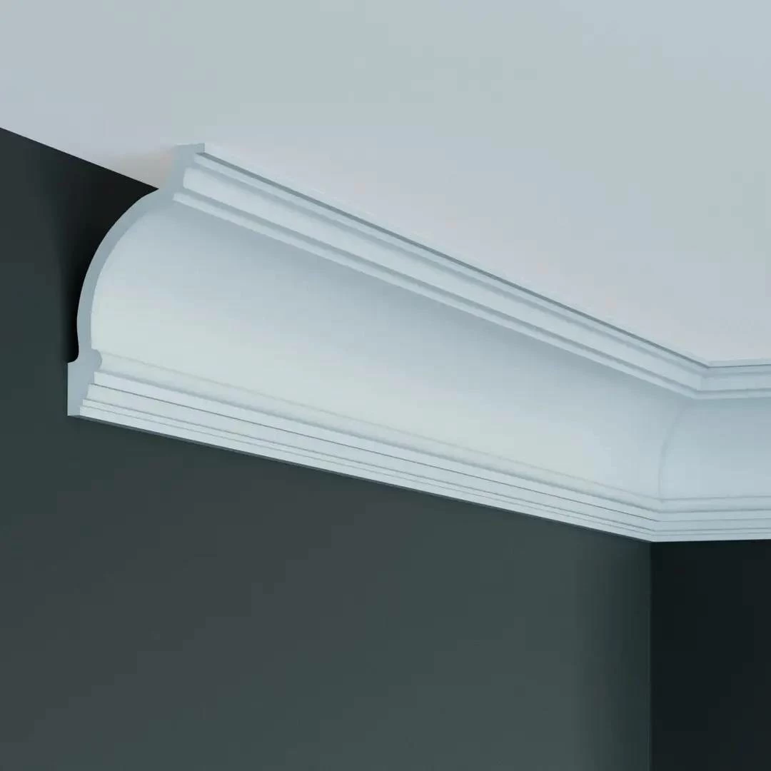 Elite Decor | Stuckleiste P949 | Polyurethan | 145 X 113 X 2000 Mm | Styropor Deckenleiste | Weiß 3 Elite Decor | Stuckleiste P949 | Polyurethan | 145 X 113 X 2000 Mm | Styropor Deckenleiste | Weiß