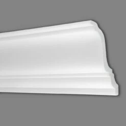 Wiesemann | Stuckleiste Ambelia 23 | Polystyrol | 115 X 162 X 2000 Mm | Deckenleiste | Weiß