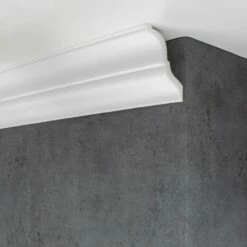 Wiesemann | Stuckleiste Budapest 41 | Polystyrol | 78 X 87 X 2000 Mm | Deckenleiste | Weiß 11 Wiesemann | Stuckleiste Budapest 41 | Polystyrol | 78 X 87 X 2000 Mm | Deckenleiste | Weiß -Profistuck Verkäufe PROVISTON Budapest 41 2 1280x1280