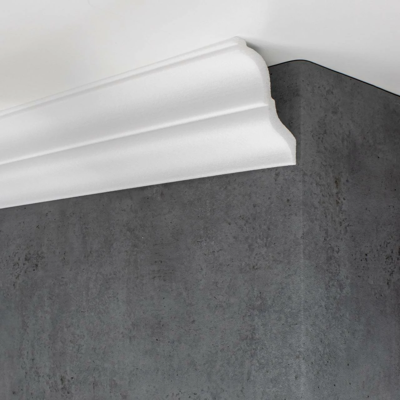 Wiesemann | Stuckleiste Budapest 41 | Polystyrol | 78 X 87 X 2000 Mm | Deckenleiste | Weiß 5 Wiesemann | Stuckleiste Budapest 41 | Polystyrol | 78 X 87 X 2000 Mm | Deckenleiste | Weiß – Bild 3