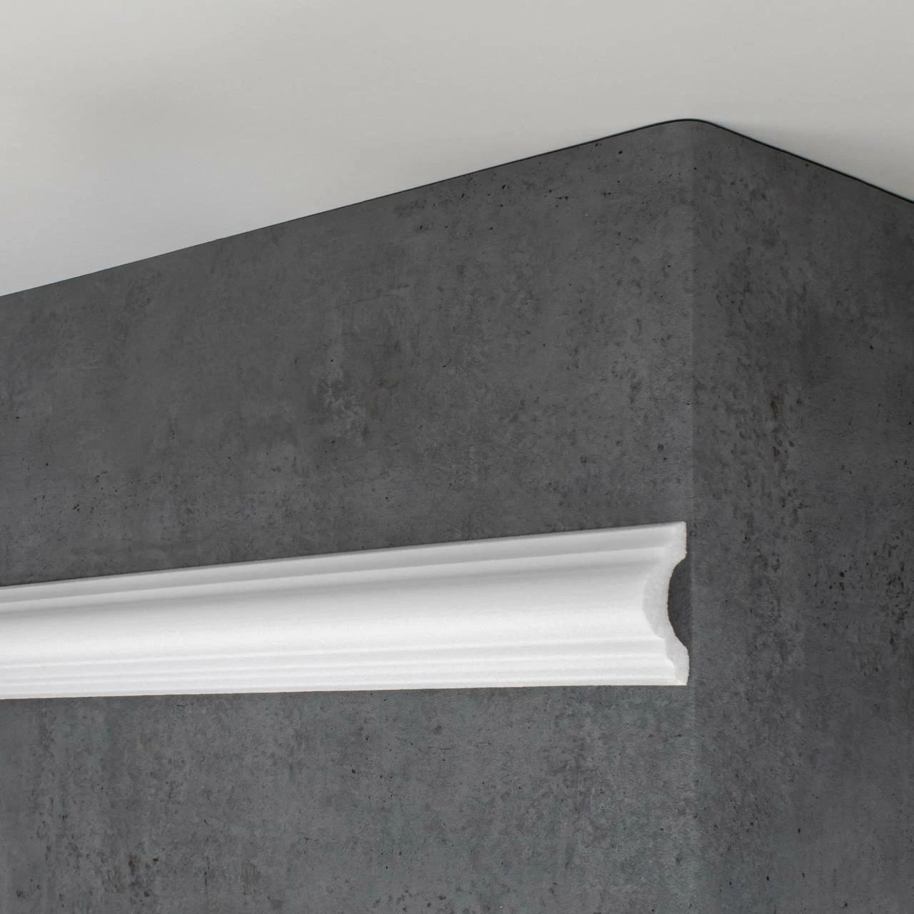 Wiesemann Zierleiste Freiburg 58 Polystyrol 26 X 58 X 2000 Mm Wandleiste Weiß 5 Wiesemann Zierleiste Freiburg 58 Polystyrol 26 X 58 X 2000 Mm Wandleiste Weiß – Bild 3