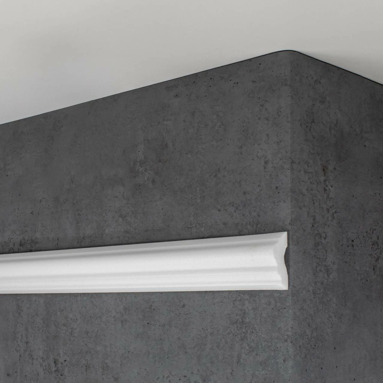 Wiesemann Zierleiste Ibiza 54 Polystyrol 23 X 50 X 2000 Mm Wandleiste Weiß 5 Wiesemann Zierleiste Ibiza 54 Polystyrol 23 X 50 X 2000 Mm Wandleiste Weiß – Bild 3