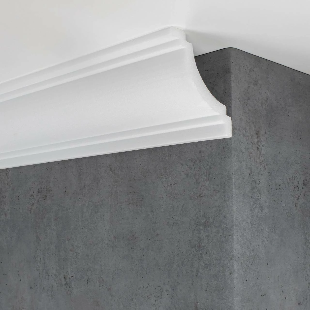 Wiesemann | Stuckleiste Paris 34 | Polystyrol | 105 X 105 X 2000 Mm | Deckenleiste | Weiß 5 Wiesemann | Stuckleiste Paris 34 | Polystyrol | 105 X 105 X 2000 Mm | Deckenleiste | Weiß – Bild 3