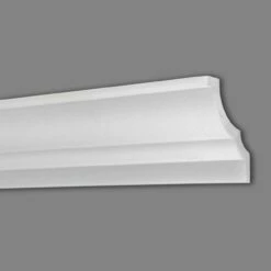 Wiesemann | Stuckleiste Roma 28 | Polystyrol | 66 X 72 X 2000 Mm | Deckenleiste | Weiß