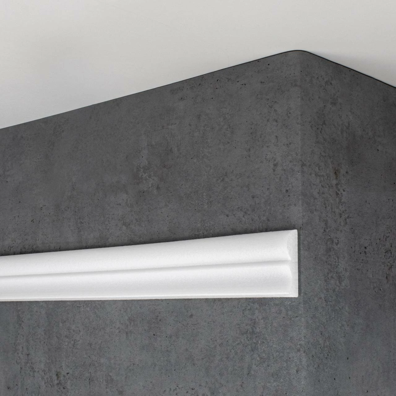 Wiesemann Zierleiste Rotterdam 55 Polystyrol 15 X 54 X 2000 Mm Wandleiste Weiß 5 Wiesemann Zierleiste Rotterdam 55 Polystyrol 15 X 54 X 2000 Mm Wandleiste Weiß – Bild 3