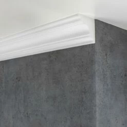 Wiesemann | Vorhangleiste "Frankfurt 18" | Polystyrol | 71 X 71 X 2000 Mm | Deckenleiste | Weiß 8 Wiesemann | Vorhangleiste "Frankfurt 18" | Polystyrol | 71 X 71 X 2000 Mm | Deckenleiste | Weiß -Profistuck Verkäufe PROVISTON Vorhangleiste Frankfurt 18 2 1280x1280