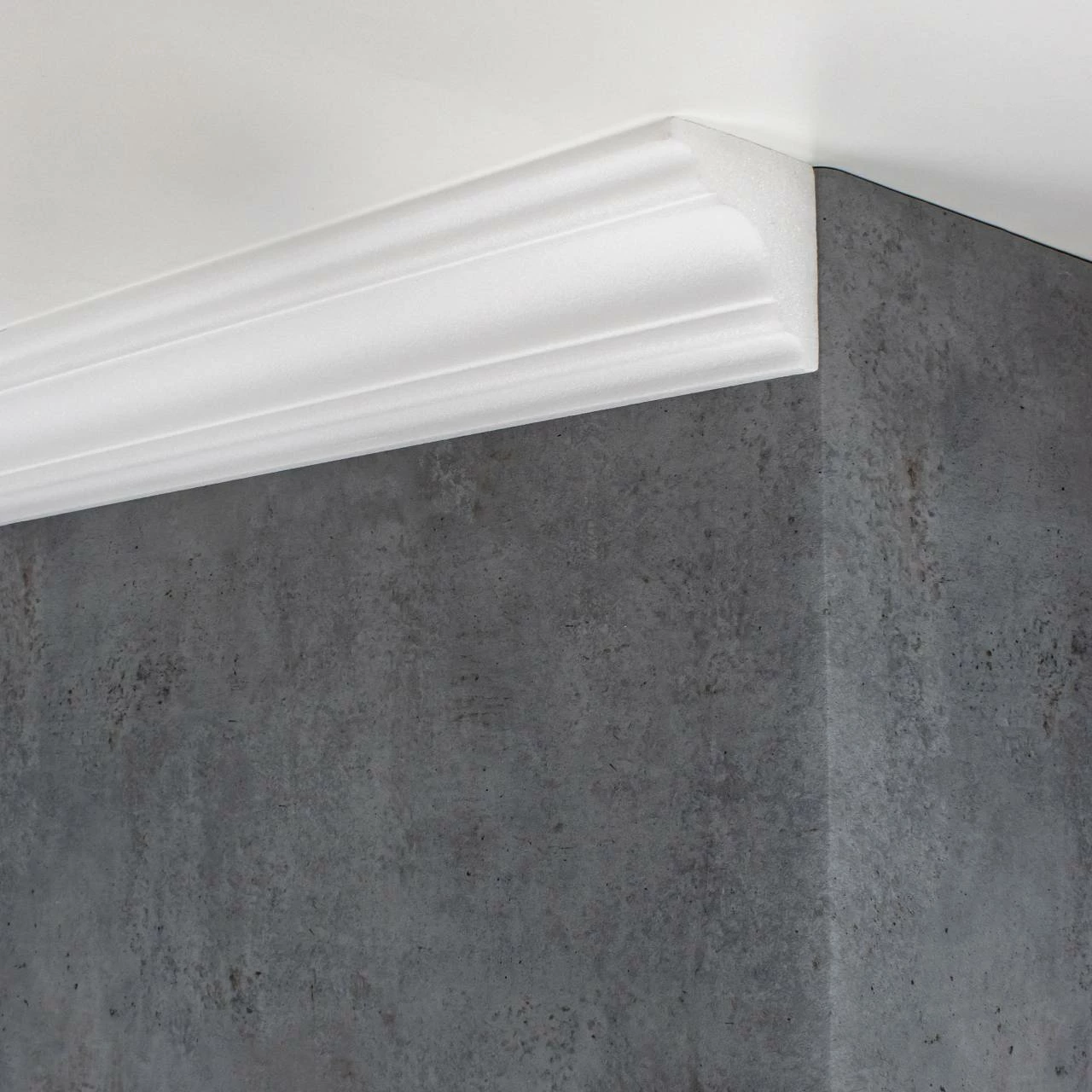 Wiesemann | Vorhangleiste "Frankfurt 18" | Polystyrol | 71 X 71 X 2000 Mm | Deckenleiste | Weiß 5 Wiesemann | Vorhangleiste "Frankfurt 18" | Polystyrol | 71 X 71 X 2000 Mm | Deckenleiste | Weiß – Bild 3