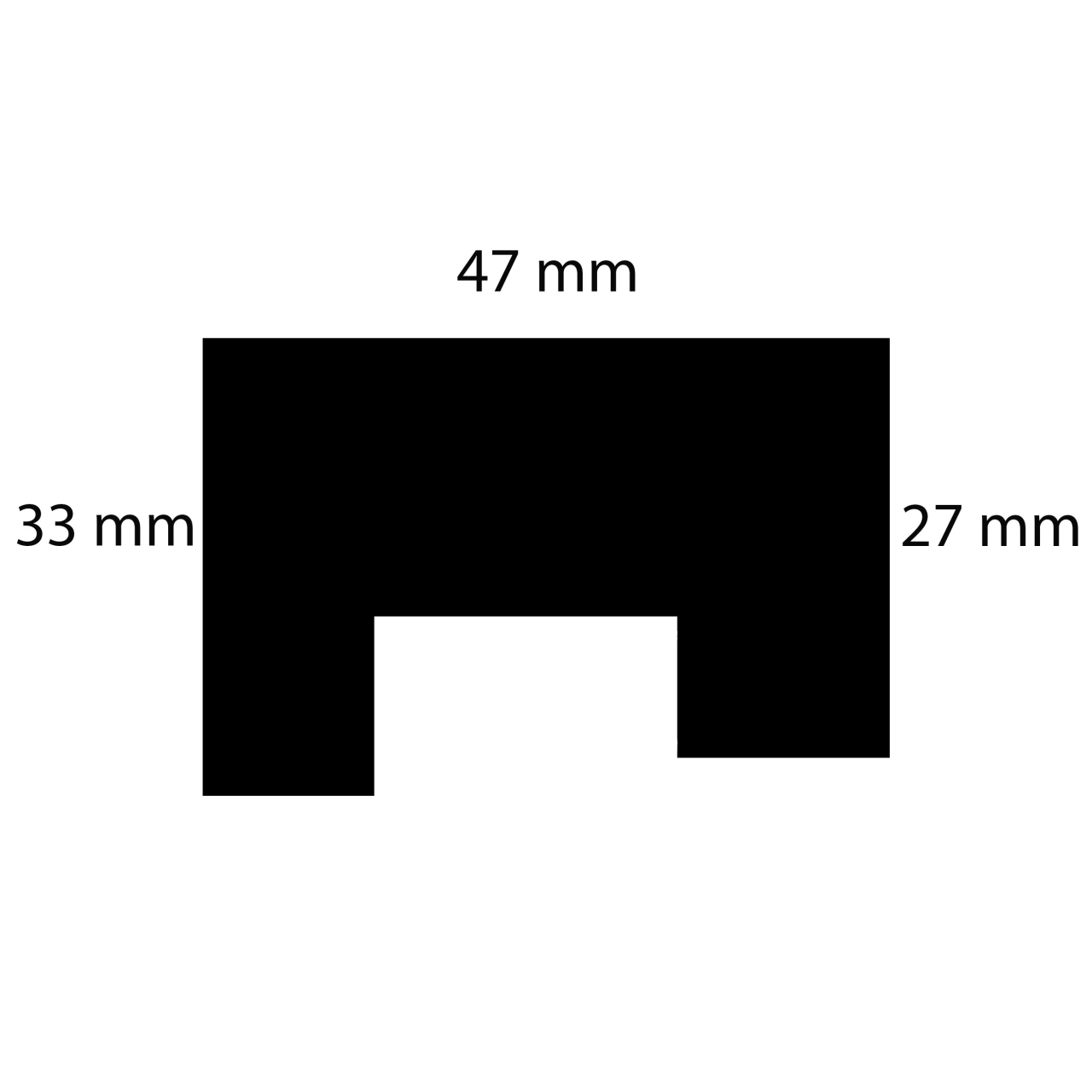 PROVISTON | Gipsleiste "ML-73" | Echter Gipsstuck | 47 X 33 X 1000 Mm | Lichtleiste | Stuckleiste 5 PROVISTON | Gipsleiste "ML-73" | Echter Gipsstuck | 47 X 33 X 1000 Mm | Lichtleiste | Stuckleiste – Bild 3