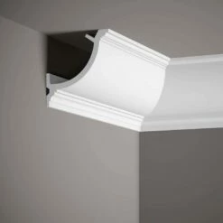 PROVISTON | Vorhangleiste "RM027" | 110 X 110 X 2000 Mm | Weiß | Stuckleiste | LED Lichtleiste 11 PROVISTON | Vorhangleiste "RM027" | 110 X 110 X 2000 Mm | Weiß | Stuckleiste | LED Lichtleiste -Profistuck Verkäufe QL027 5 1280x1280