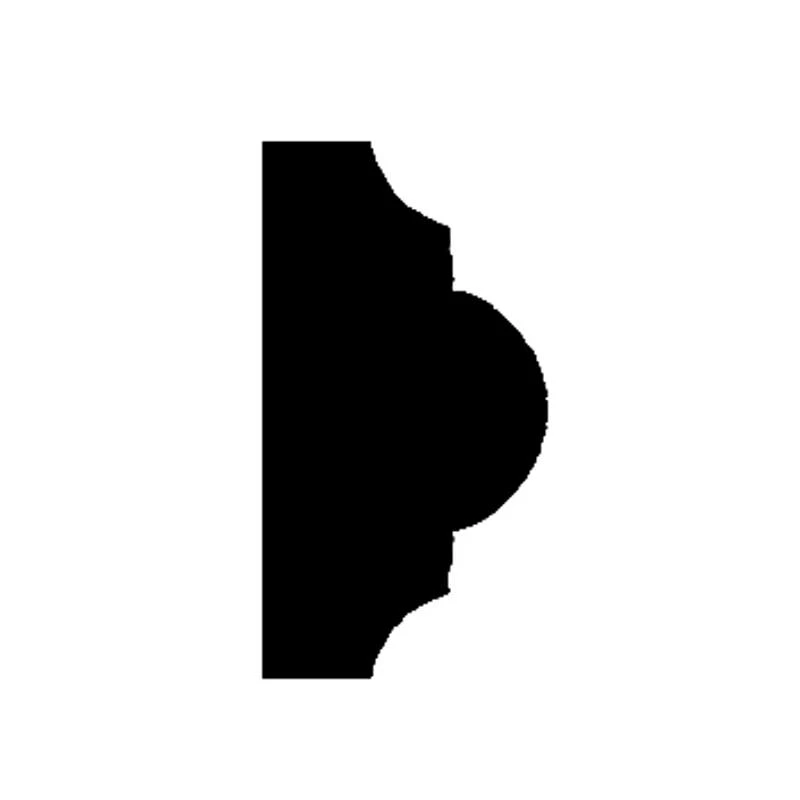 PROVISTON Zierleiste Gips 40 X 20 X 1000 Mm Wandleiste Weiß 4 PROVISTON Zierleiste Gips 40 X 20 X 1000 Mm Wandleiste Weiß – Bild 2