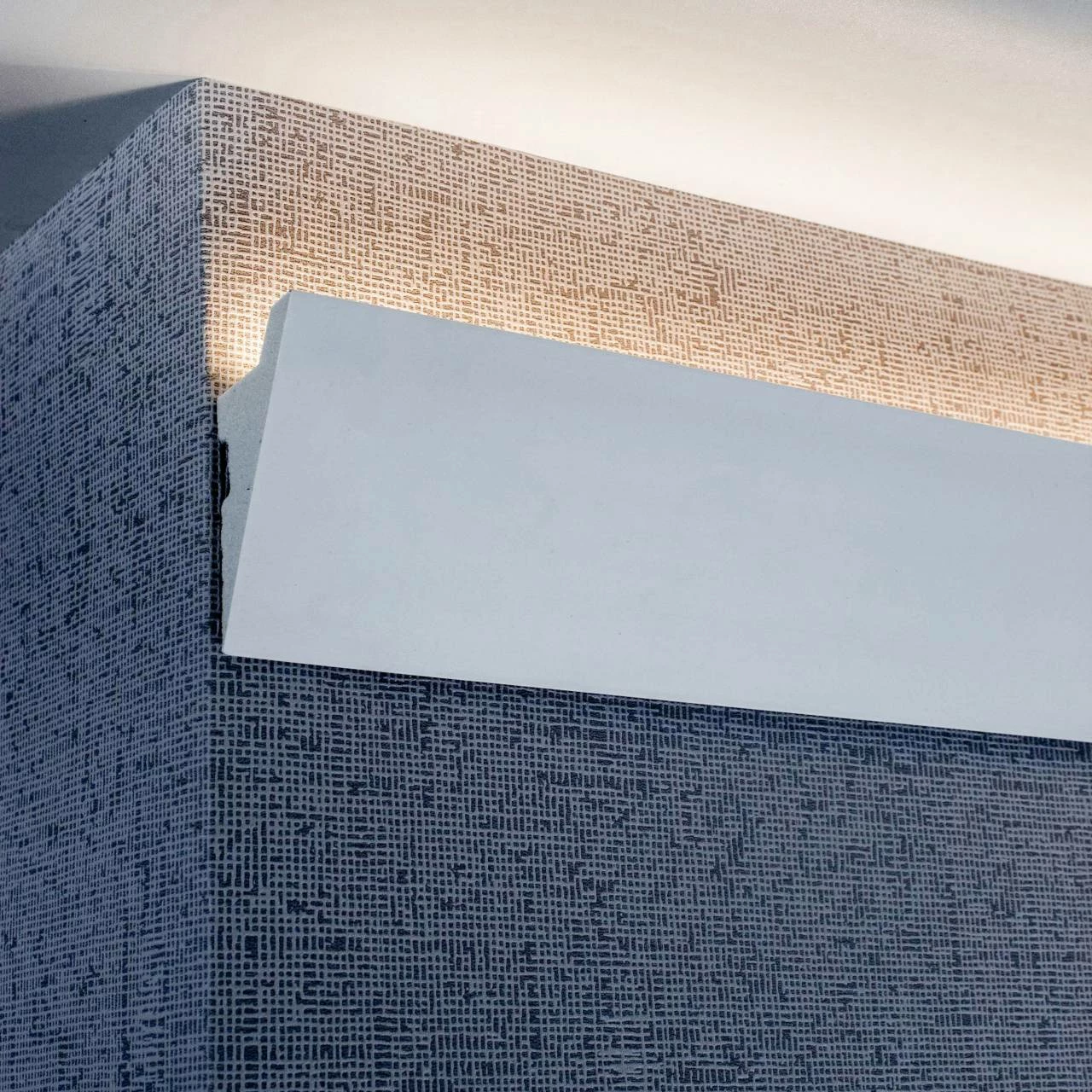 PROVISTON Licht Stuckleiste Kunststoff Weiß | 38 X 70 X 2000 Mm Moderne Lichtleiste Für Die Decke 4 PROVISTON Licht Stuckleiste Kunststoff Weiß | 38 X 70 X 2000 Mm Moderne Lichtleiste Für Die Decke – Bild 2