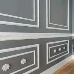 NMC Zierleiste "Bern" | WL4 WALLSTYL® Wandleiste 40 X 100 X 2000 Mm | Polystyrol Weiß 26 NMC Zierleiste "Bern" | WL4 WALLSTYL® Wandleiste 40 X 100 X 2000 Mm | Polystyrol Weiß -Profistuck Verkäufe WALLSTYL WL4 4 1280x1280