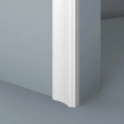 NMC Türrahmungen | WL6-2200 WALLSTYL® Wandleiste | 22 X 75 X 2200 Mm | Polystyrol | Weiß