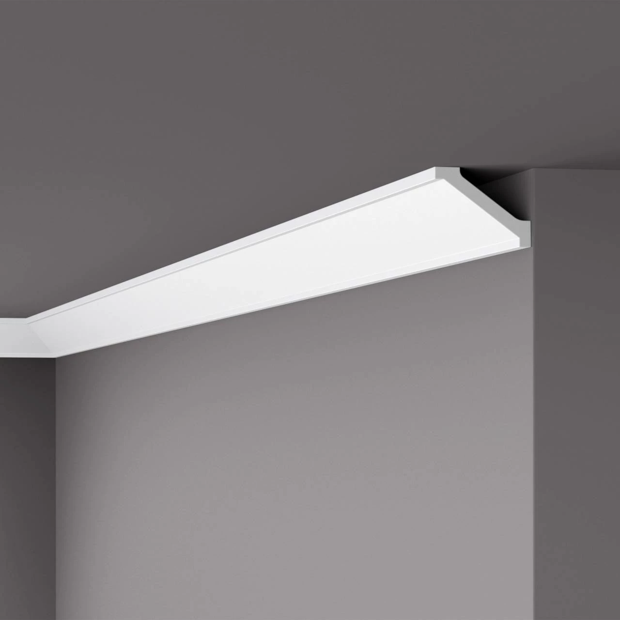 NMC Stuckleiste "Palermo" | WT1 WALLSTYL® Deckenleiste | 60 X 45 X 2000 Mm | Polystyrol | Weiß 3 NMC Stuckleiste "Palermo" | WT1 WALLSTYL® Deckenleiste | 60 X 45 X 2000 Mm | Polystyrol | Weiß