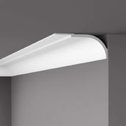 NMC Stuckleiste "Girona" | WT22 WALLSTYL® Deckenleiste | 225 X 100 X 2000 Mm | Polystyrol | Weiß -Profistuck Verkäufe WALLSTYL WT22 1 1280x1280