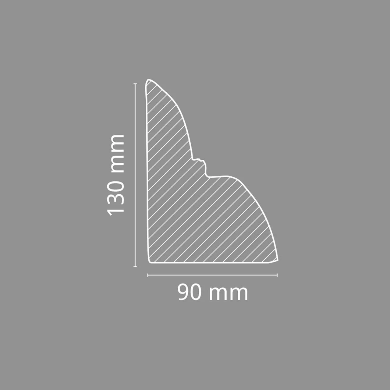 Wiesemann | Konsole Für PU-Balken | 120 X 120 Mm | Polyurethan | Eiche Dunkel | Hochfest 5 Wiesemann | Konsole Für PU-Balken | 120 X 120 Mm | Polyurethan | Eiche Dunkel | Hochfest – Bild 3