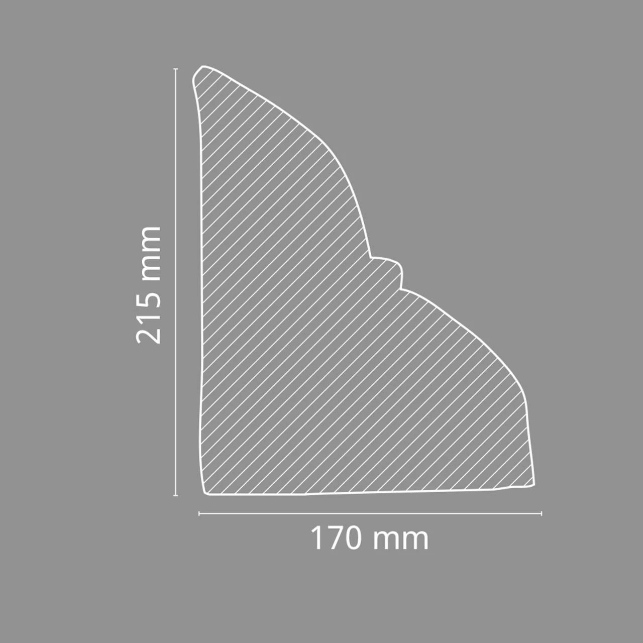 Wiesemann | Konsole Für PU-Balken | 200 X 130 Mm | Polyurethan | Weiß | Hochfest 5 Wiesemann | Konsole Für PU-Balken | 200 X 130 Mm | Polyurethan | Weiß | Hochfest – Bild 3