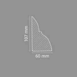 Wiesemann | Konsole Für PU-Balken | 90 X 60 Mm | Polyurethan | Eiche Hell | Hochfest -Profistuck Verkäufe Wiesemann PU Konsole quer 90x60 1280x1280 1