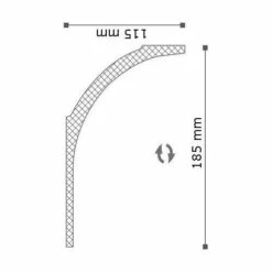 NMC | Außenwinkel "Smolensk" | Polyurethan | 185 X 115 X 200 Mm | Weiß | Stuckleisten Winkel -Profistuck Verkäufe ad23 ma e 2 2 1280x1280