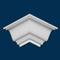 Wiesemann | Außenwinkel "Ambelia 21" | Polystyrol | 125 X 85 X 200 Mm | Weiß | Stuckleisten Winkel