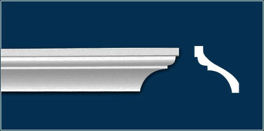 Wiesemann | Stuckleiste Amsterdam 14 | Polystyrol | 75 X 75 X 2000 Mm | Deckenleiste | Weiß 7 Wiesemann | Stuckleiste Amsterdam 14 | Polystyrol | 75 X 75 X 2000 Mm | Deckenleiste | Weiß – Bild 5