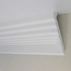 Marbet | Stuckleiste "B-38" | Styropor Deckenleiste | 70 X 136 X 2000 Mm | Polystyrol Leiste | Weiß -Profistuck Verkäufe b38 bearbeitet 1280x1280