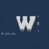 Wiesemann | Deko Buchstabe "W" | Polystyrol | Höhe: 250 Mm | Styropor Buchstabe | 3D Buchstabe 2 Wiesemann | Deko Buchstabe "W" | Polystyrol | Höhe: 250 Mm | Styropor Buchstabe | 3D Buchstabe -Profistuck Verkäufe b3d800w ps buchstabe 1280x1280