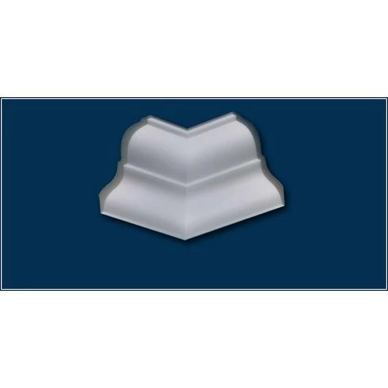 Wiesemann | Innenwinkel "Budapest 42" | Polystyrol | 106 X 96 X 200 Mm | Weiß | Stuckleisten Winkel 4 Wiesemann | Innenwinkel "Budapest 42" | Polystyrol | 106 X 96 X 200 Mm | Weiß | Stuckleisten Winkel – Bild 2