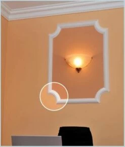 Wiesemann | Zierleistenecke "Düsseldorf 59 A" | Polystyrol | 320 X 120 Mm | Stuckdekoration -Profistuck Verkäufe d sseldorf 59 zl ecke bild 1280x1280