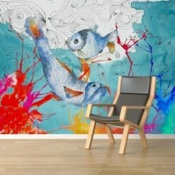 A.S. Creation | XXL 5 | DD112987 | Fototapete | Vlies | Versch. Größen | Tiere | Blau