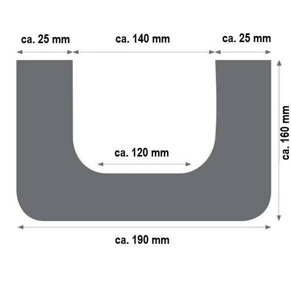 Wiesemann | PU-Balken | Polyurethan | 190 X 170 X 3000 Mm | Weiß | Deckenbalken | Hochfest 4 Wiesemann | PU-Balken | Polyurethan | 190 X 170 X 3000 Mm | Weiß | Deckenbalken | Hochfest – Bild 2